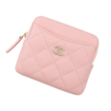 Load image into Gallery viewer, CHANEL Matelasse Coin purse PinkAP2061 Caviar Leather
