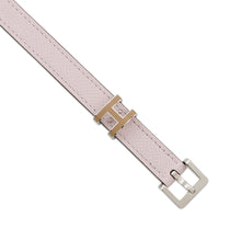 Load image into Gallery viewer, HERMES Pop Ash Belt Size 80 mauve pail Epsom

