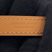 将图像加载到图库查看器中，HERMES Pop Ash Belt Size 80 mauve pail Epsom
