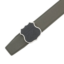 Load image into Gallery viewer, HERMES Emblem Reversible Belt Size 90 Vert Gris/Trench Epsom

