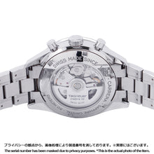 将图像加载到图库查看器中，TAG HEUER Carrera Calibre 16 Chronograph Elegance W41mm Stainless Steel Black DialCV2016.BA0786
