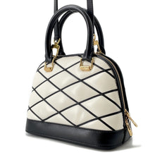 Load image into Gallery viewer, LOUIS VUITTON Alma White/BlackM23761 Lamb Leather Size BB
