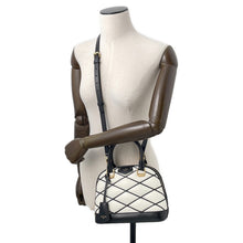Load image into Gallery viewer, LOUIS VUITTON Alma White/BlackM23761 Lamb Leather Size BB
