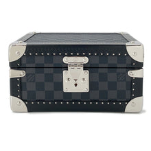 将图像加载到图库查看器中，LOUIS VUITTON Coffret Tresor Noir Damier Graphite Size 24
