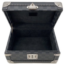 将图像加载到图库查看器中，LOUIS VUITTON Coffret Tresor Noir Damier Graphite Size 24
