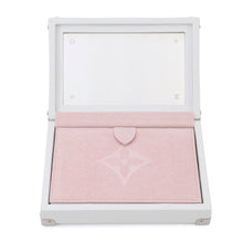 将图像加载到图库查看器中，LOUIS VUITTON jewelry box trunk White/PinkGI0652 Monogram
