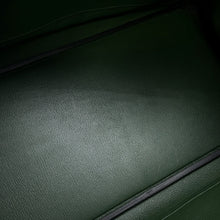 将图像加载到图库查看器中，HERMES Birkin SPO Blue Paon/Pelouse Epsom Size 40
