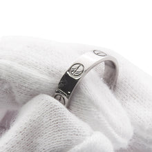 将图像加载到图库查看器中，CARTIER Love Ring Size Small/49/#9 18K White Gold
