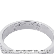 将图像加载到图库查看器中，CARTIER Love Ring Size Small/49/#9 18K White Gold
