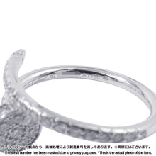 将图像加载到图库查看器中，CARTIER Juste Un Clou Ring Small Model Semi-Pavé Size 46/#6 SmallB4231600 18K White Gold
