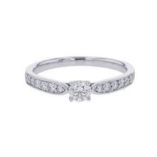 将图像加载到图库查看器中，TIFFANY&amp;Co. Harmony Engagement Diamond Ring Size Approximately No. 9 Pt950
