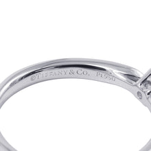 将图像加载到图库查看器中，TIFFANY&amp;Co. Harmony Engagement Diamond Ring Size Approximately No. 9 Pt950
