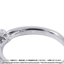 将图像加载到图库查看器中，TIFFANY&amp;Co. Harmony Engagement Diamond Ring Size Approximately No. 9 Pt950
