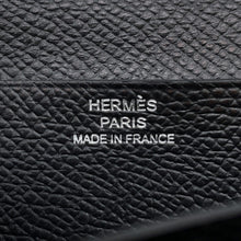 将图像加载到图库查看器中，HERMES Beansufla Black Epsom
