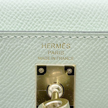 将图像加载到图库查看器中，HERMES Kelly Sellier VertPeppermint Epsom Size 25
