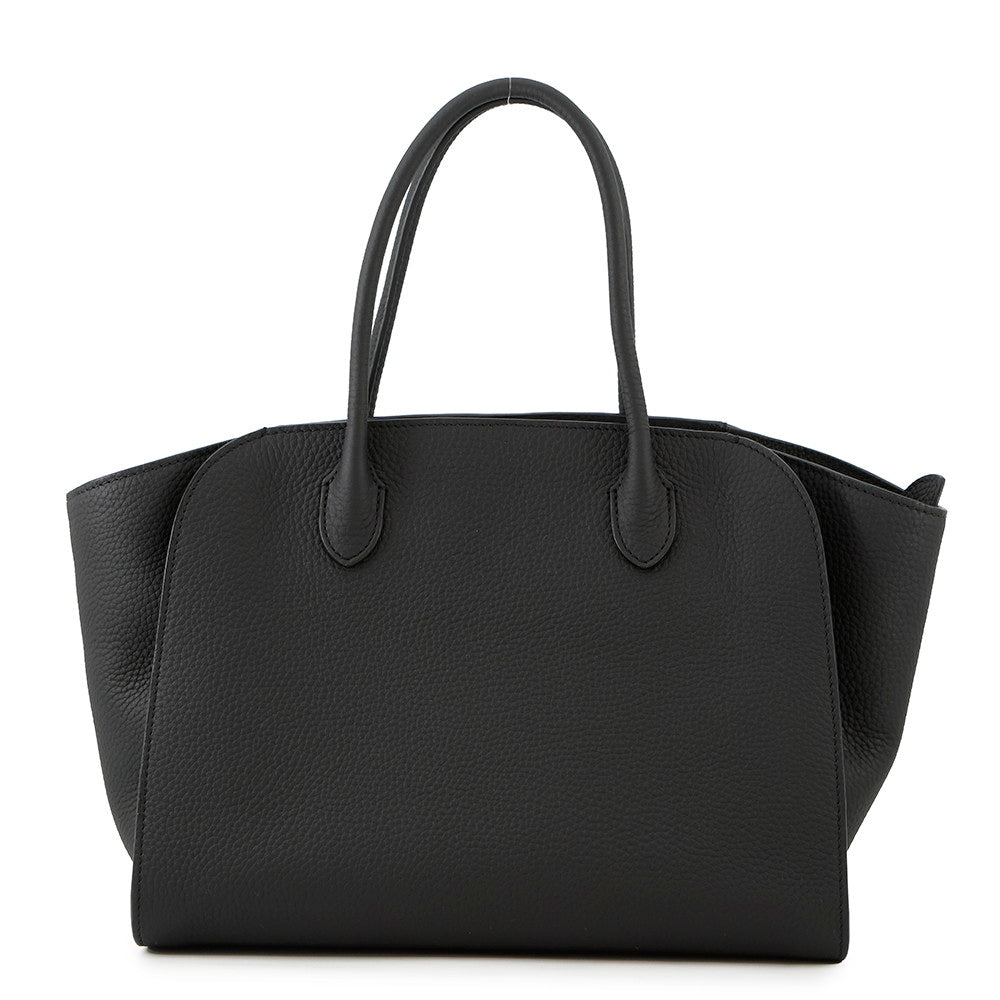 The Row Marlo Tote BlackW1802 Calf Leather Size 12