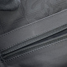 Load image into Gallery viewer, CHANEL New Travel Line Tote Bag BlackA15991 Nylon Leather Size MM
