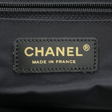 Load image into Gallery viewer, CHANEL New Travel Line Tote Bag BlackA15991 Nylon Leather Size MM
