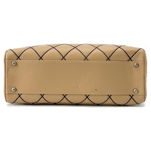 Load image into Gallery viewer, CHANEL Wild Stitch Matelasse Handbag BeigeA14692 Calf Leather
