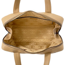Load image into Gallery viewer, CHANEL Wild Stitch Matelasse Handbag BeigeA14692 Calf Leather
