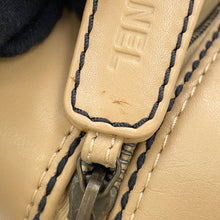 Load image into Gallery viewer, CHANEL Wild Stitch Matelasse Handbag BeigeA14692 Calf Leather
