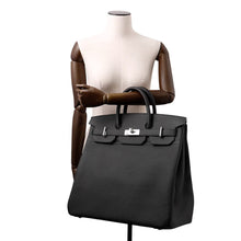 Load image into Gallery viewer, HERMES HAUT A COURROIES Black Togo Leather Size 40
