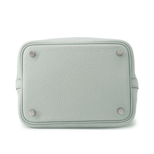 Load image into Gallery viewer, HERMES Picotin Lock Blue Pale Taurillon Clemence Size PM
