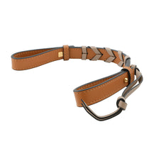 将图像加载到图库查看器中，LOEWE Back Strap Brown/BeigeC073T06X01 Leather
