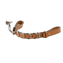 将图像加载到图库查看器中，LOEWE Back Strap Brown/BeigeC073T06X01 Leather

