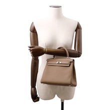 Load image into Gallery viewer, HERMES Kelly Retourne Etoupe Togo Leather Size 25
