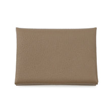 Load image into Gallery viewer, HERMES Calvi Duo Etoupe Chevre Myzore Goatskin
