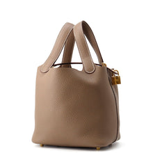 Load image into Gallery viewer, HERMES Picotin Lock Etoupe Taurillon Clemence Size PM
