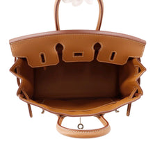 将图像加载到图库查看器中，HERMES Birkin Gold Togo Leather Size 25
