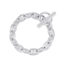 将图像加载到图库查看器中，HERMES Chaine d&#39;Ancre Bracelet 15 frames Size MM SV925
