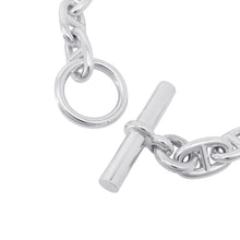将图像加载到图库查看器中，HERMES Chaine d&#39;Ancre Bracelet 15 frames Size MM SV925

