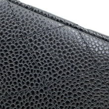 Load image into Gallery viewer, CHANEL Matelasse W Flap ChainShoulder Bag BlackA01112 Caviar Leather Size 25

