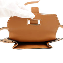 Load image into Gallery viewer, HERMES Elan Pocket 24 Gold Swift Leather Size 24
