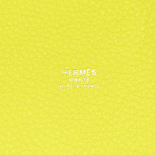 将图像加载到图库查看器中，HERMES Picotin Lock Lime Taurillon Clemence Size PM
