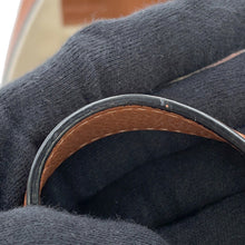 将图像加载到图库查看器中，LOEWE hammock Black/TanA538S35X04 Classic Calf LeatherLeather Size Small
