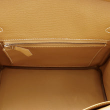 将图像加载到图库查看器中，HERMES Birkin Natural Sable Togo Leather Size 25
