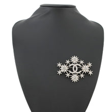 Load image into Gallery viewer, CHANEL Star Rhinestone Brooch Gold Plated Rhinestone
