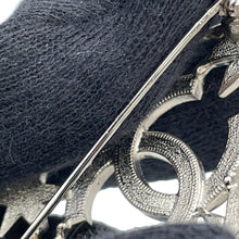 Load image into Gallery viewer, CHANEL Star Rhinestone Brooch Gold Plated Rhinestone
