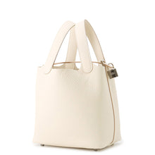 Load image into Gallery viewer, HERMES Picotin Padlock Craie Taurillon Clemence Size PM
