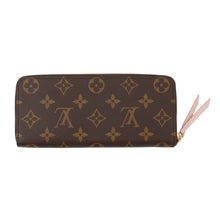 Load image into Gallery viewer, LOUIS VUITTON Portefeuille Clemence Rose BallerineM61298 Monogram
