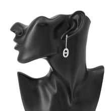 将图像加载到图库查看器中，HERMES Chaine d&#39;Ancre Farandole Earrings Size MM SV925
