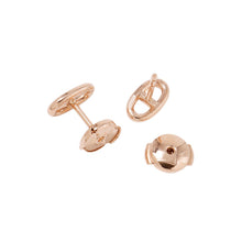 Load image into Gallery viewer, HERMES Chaine d&#39;Ancre Stud Earrings 18K Pink Gold
