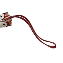 将图像加载到图库查看器中，HERMES chouette Pain de Epice/Mauve Pale/Sienne/Nata/White Epsom Lambskin Swift Leather
