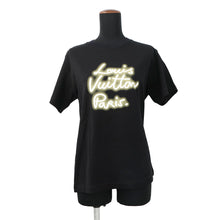Load image into Gallery viewer, LOUIS VUITTON Glow Signature T-Shirt 2025 Model Size S Black1AHIL8 Cotton100%
