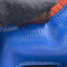 将图像加载到图库查看器中，HERMES Rodeo Blue France/Carnelian/RougeSellier Lambskin Size PM

