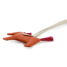 将图像加载到图库查看器中，HERMES Rodeo Crinoline Cornelian /Craie/Magnolia Lambskin Crinolin Size PM
